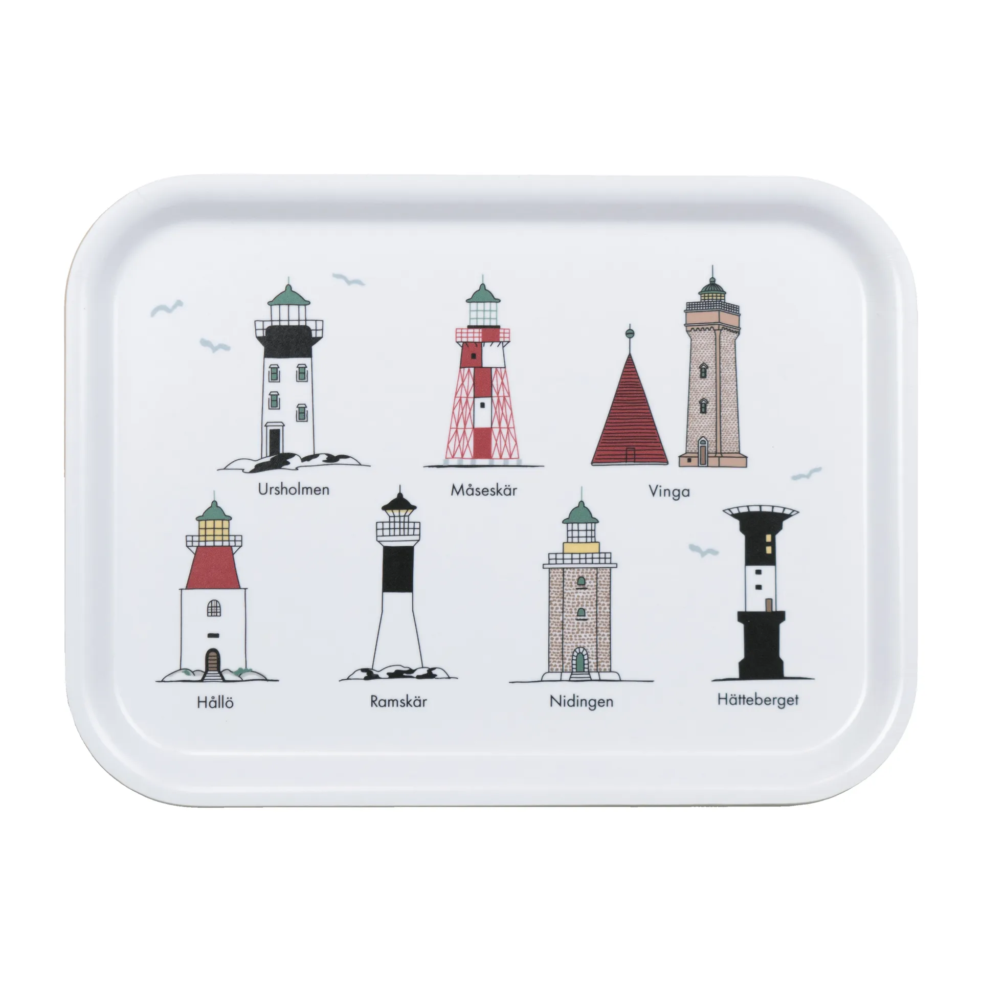 스웨디시 퓌라 트레이 20x27 cm, Multi Almedahls | 알메달스