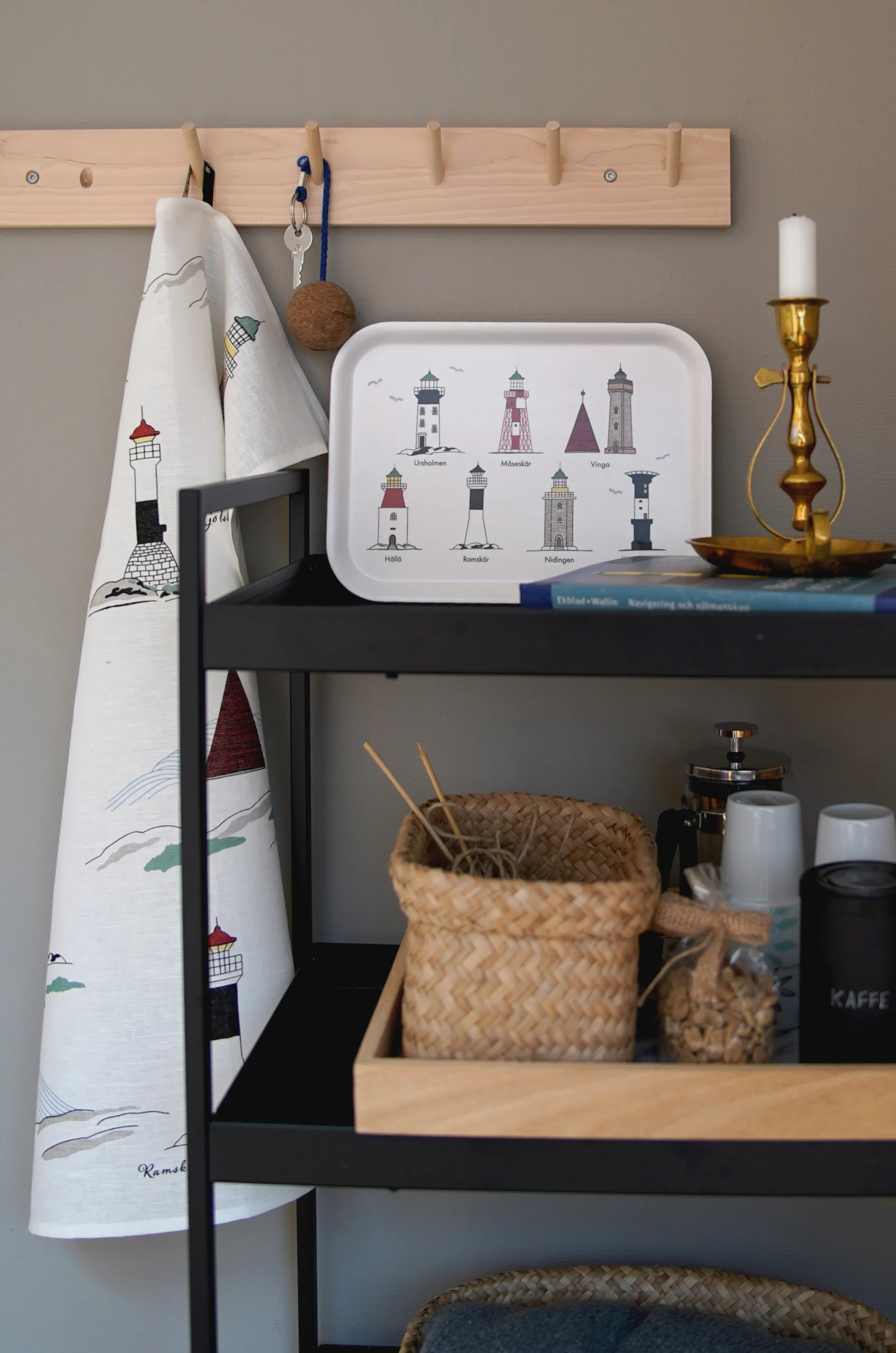 스웨디시 퓌라 트레이 20x27 cm, Multi Almedahls | 알메달스