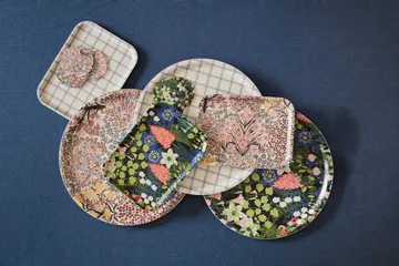 크리스티나 트레이 20x27 cm - White-Blue - Almedahls | 알메달스