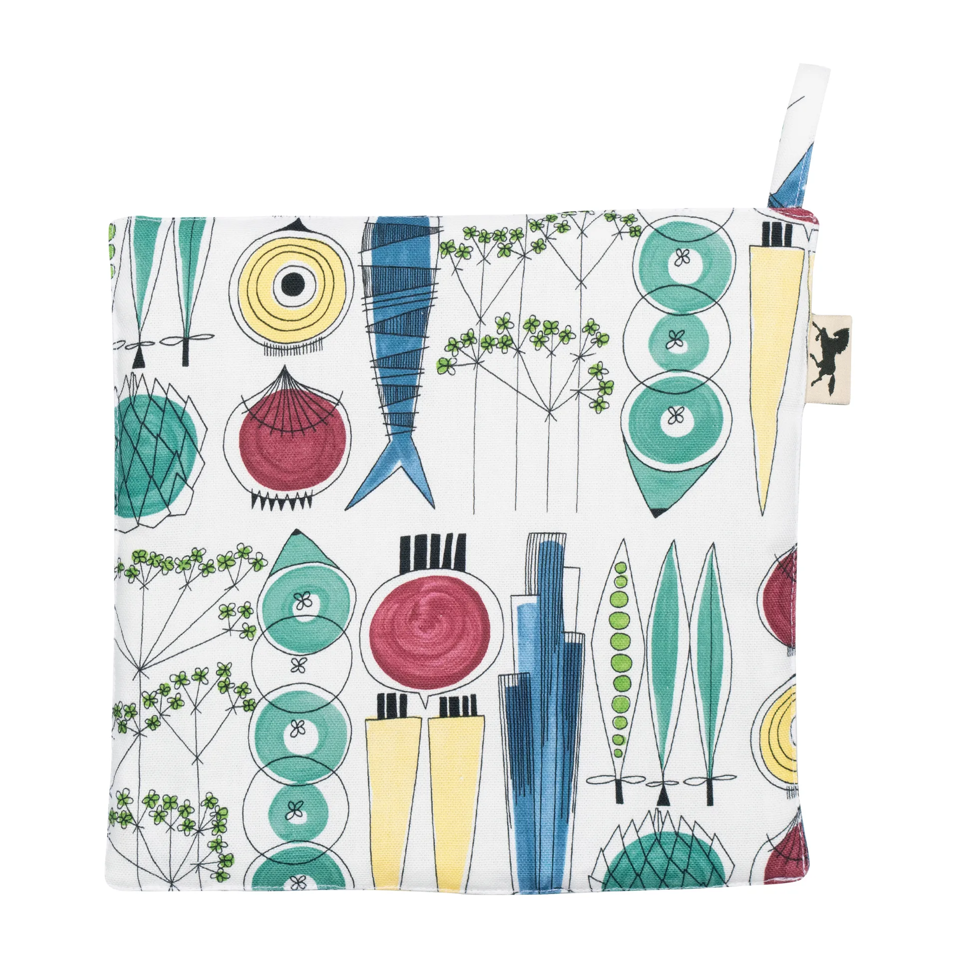 픽닉 오븐 장갑 23x23 cm 스몰 패턴, Multi Almedahls | 알메달스