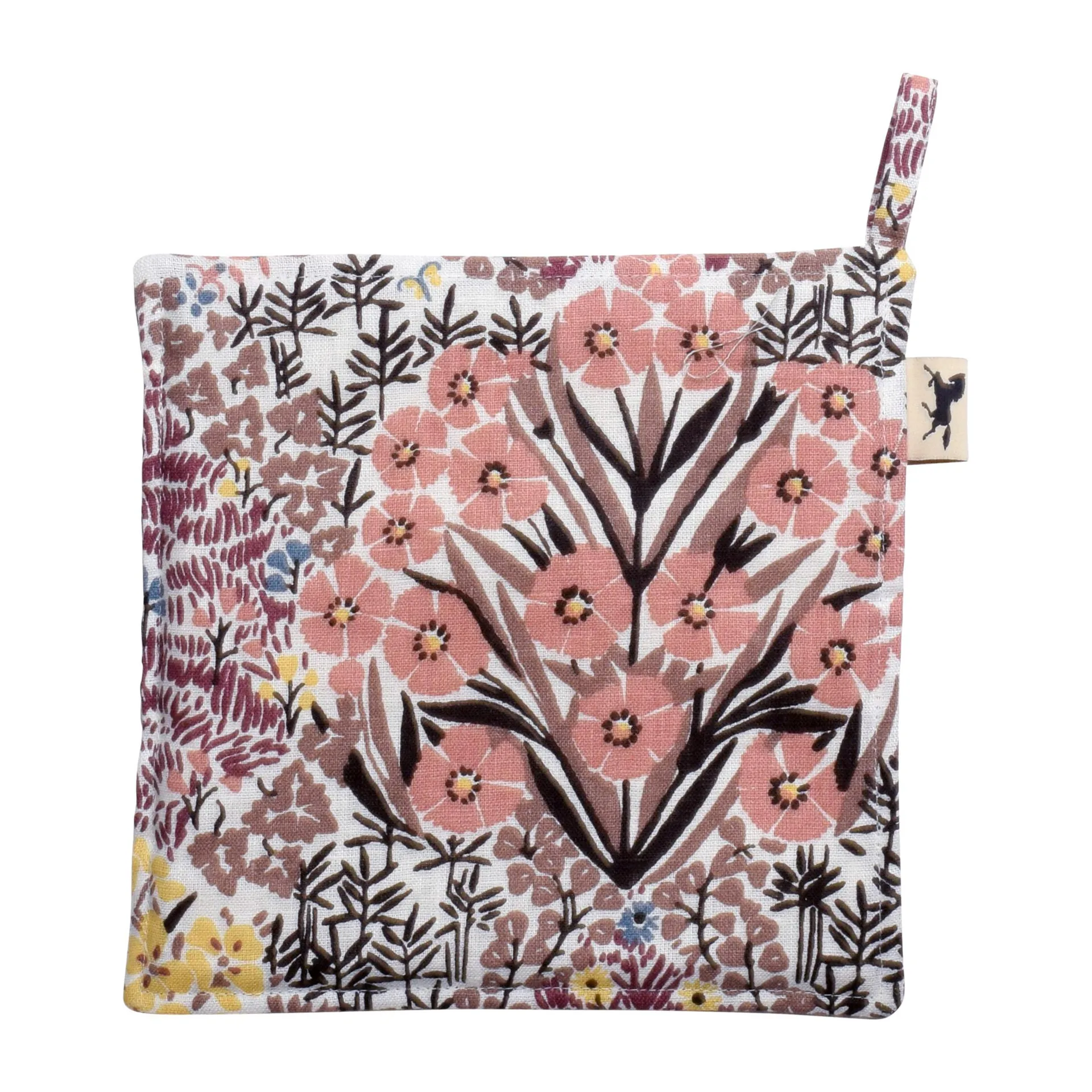 보타니컬 가든 오븐 장갑 23x23 cm, Pink brown Almedahls | 알메달스