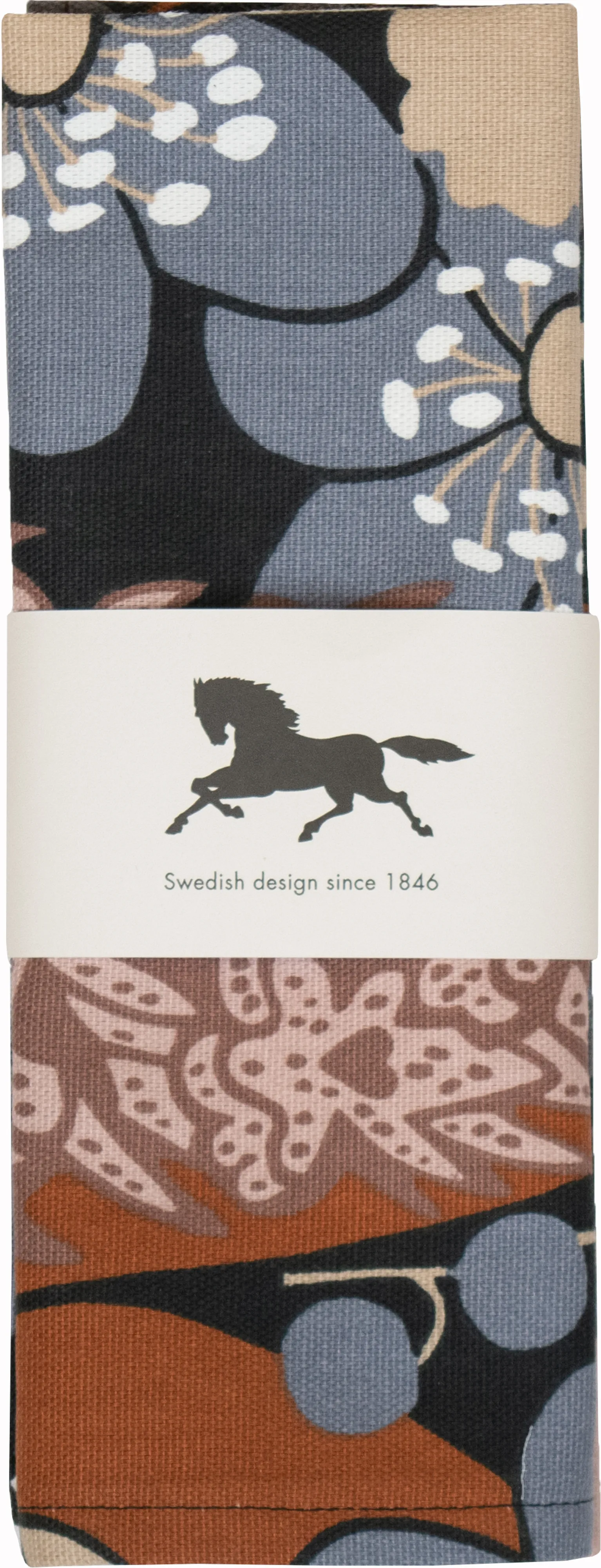 스코겐 테이블매트 34x45 cm 2개 세트, Blue-brown Almedahls | 알메달스