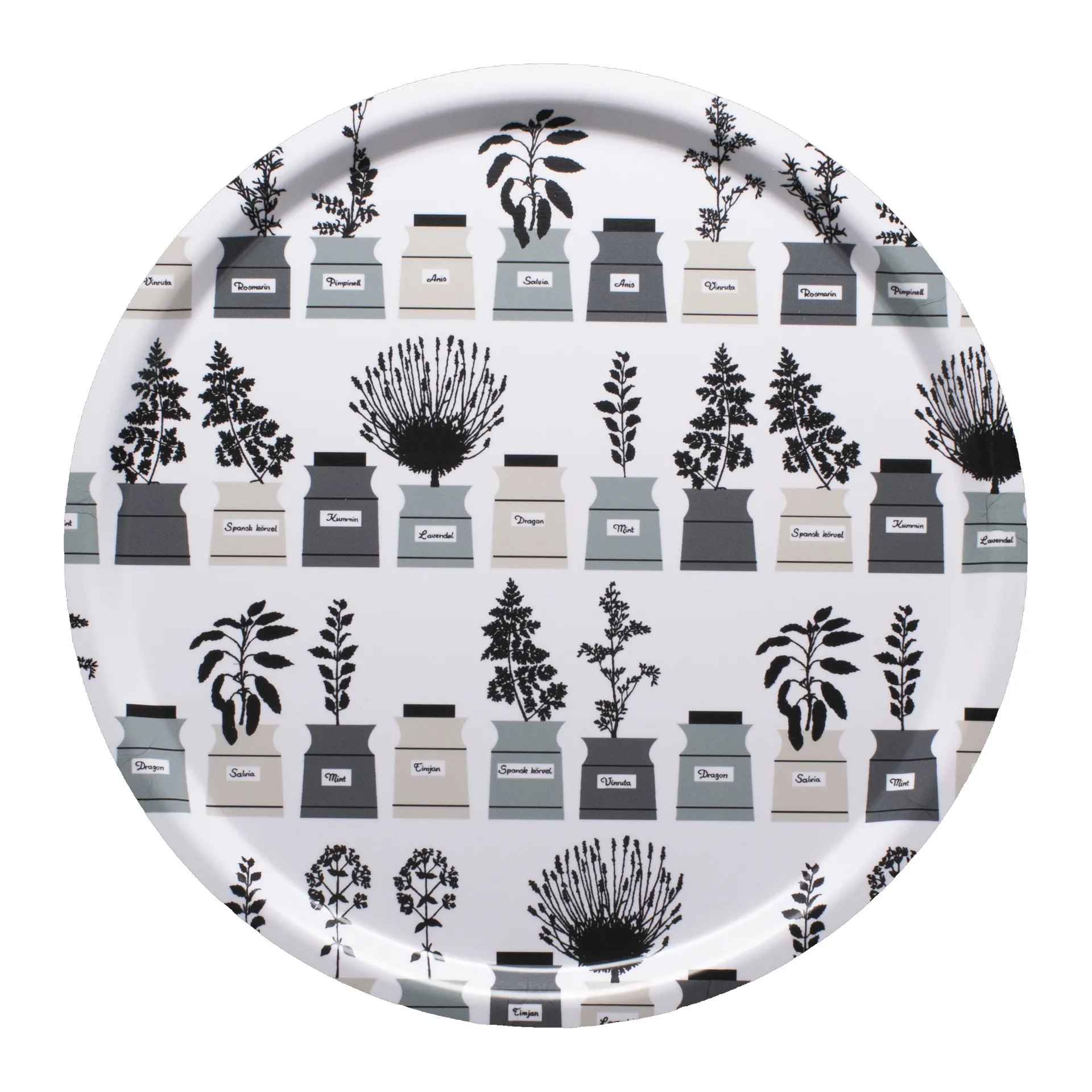페르손스 스파이스 트레이 Ø38 cm, Green-grey Almedahls | 알메달스