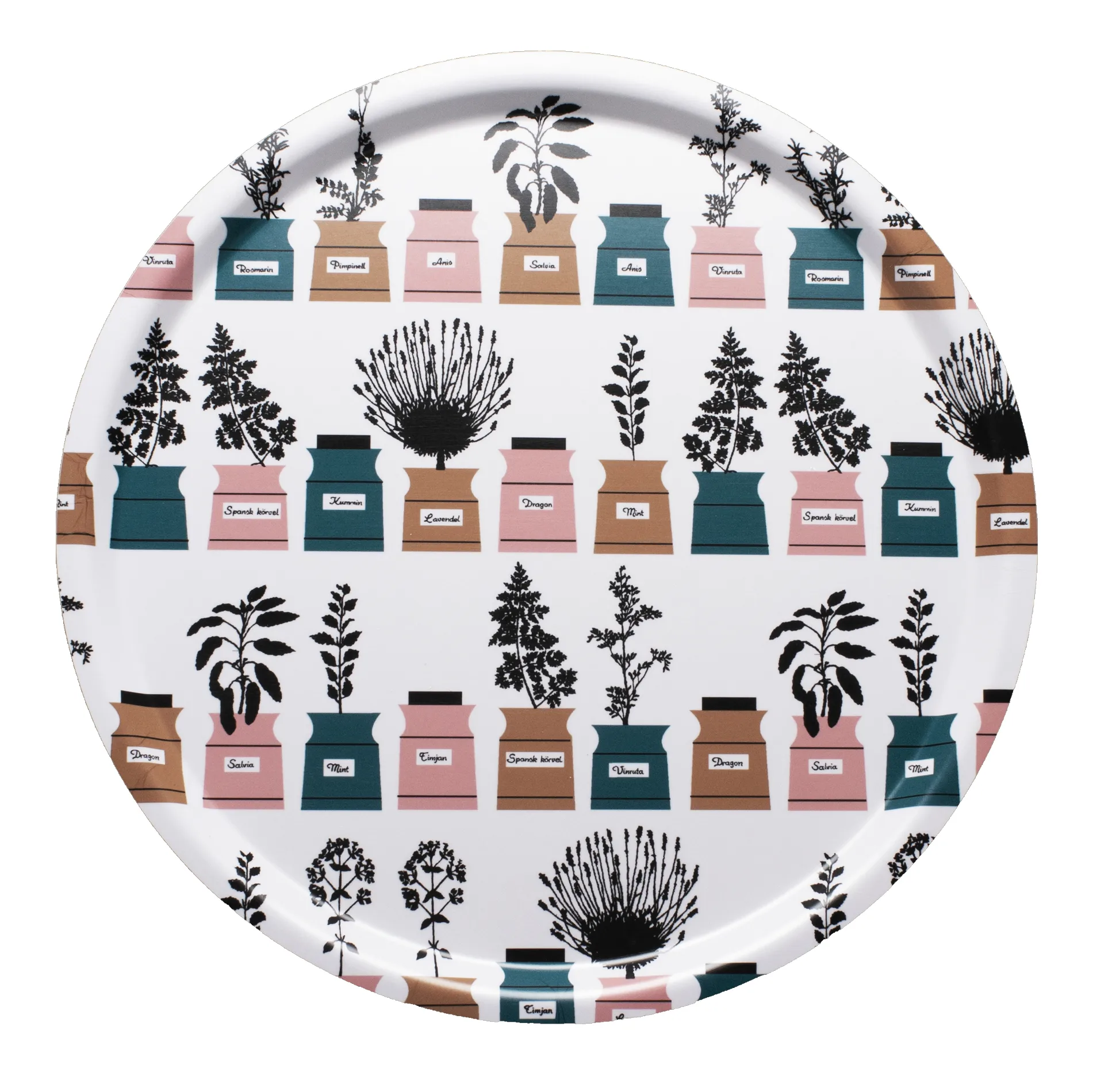 페르손스 스파이스 트레이 Ø38 cm, Pink-grey Almedahls | 알메달스