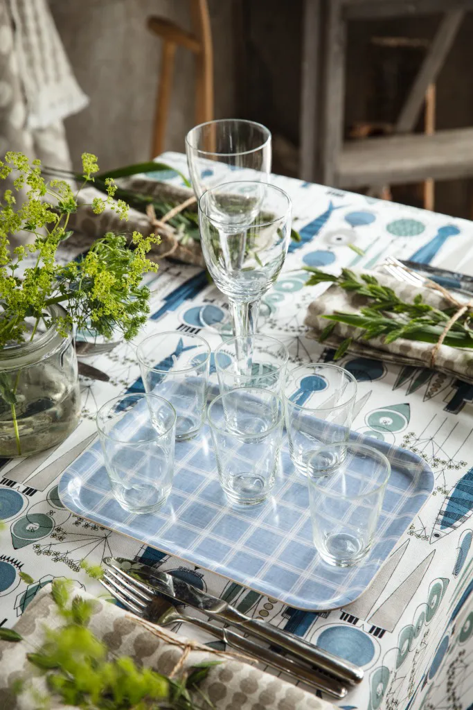 프릭티그 패브릭 냅킨 45x45 cm 2팩, Nature-taupe Almedahls | 알메달스