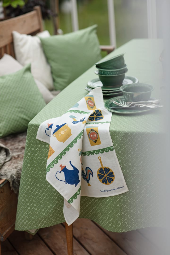 타임 주방 타올 47x70 cm, Blue-yellow Almedahls | 알메달스