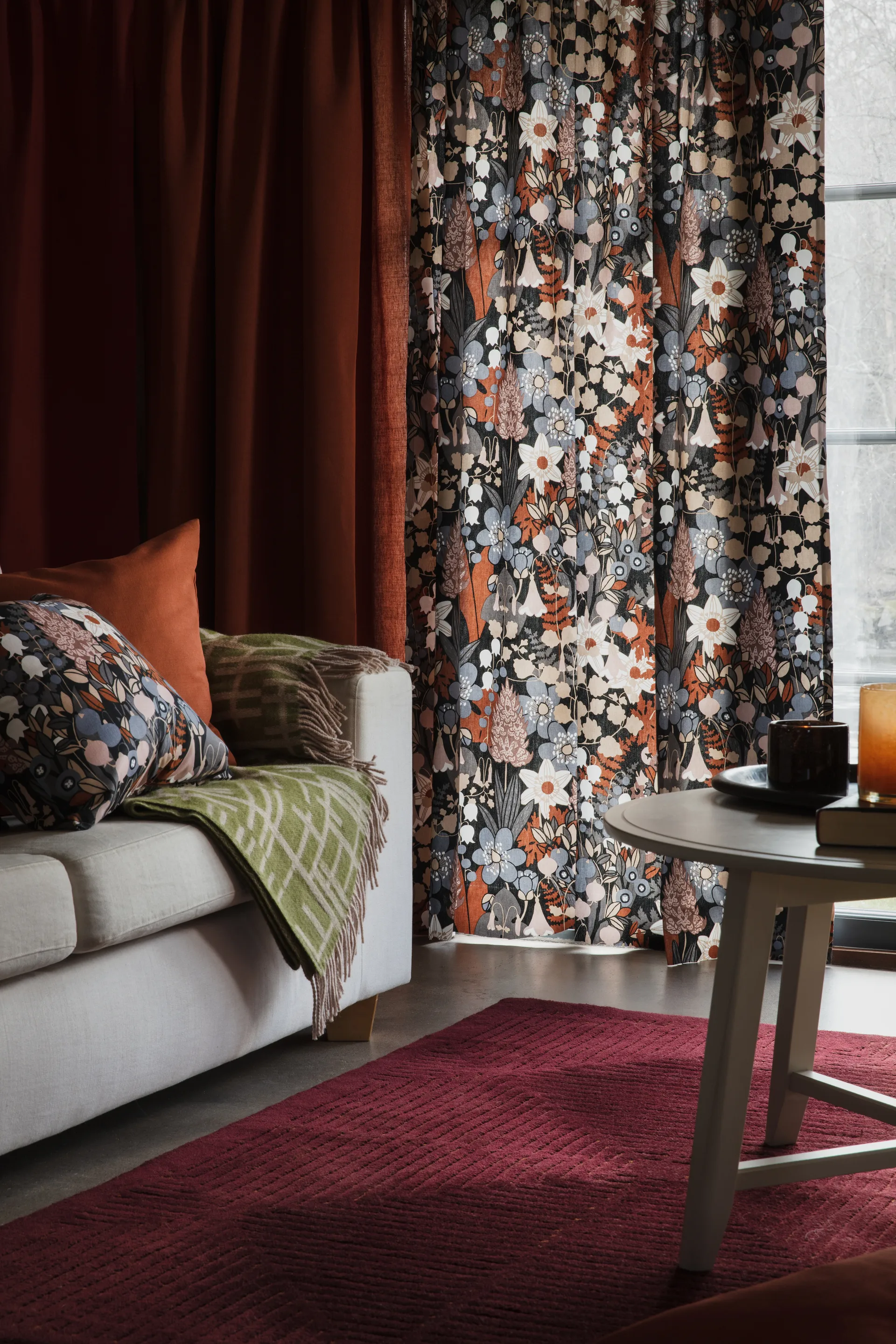 스코겐 패브릭, Blue-brown Almedahls | 알메달스