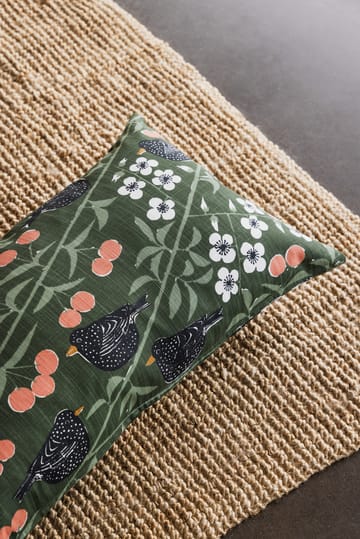 체리 가든 쿠션 커버 - Dark green, 40x70cm - Almedahls | 알메달스