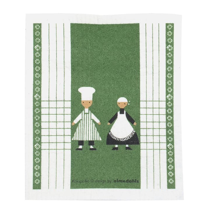 Kökspolka 행주 - green - Almedahls | 알메달스