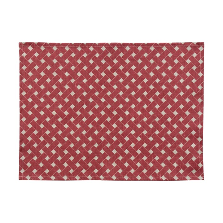 Korg 테이블매트 34x45 cm 2개 세트 - Red - Almedahls | 알메달스