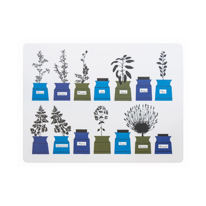 Persons kryddskåp 테이블매트 30x40 cm 2팩, Blue Almedahls | 알메달스