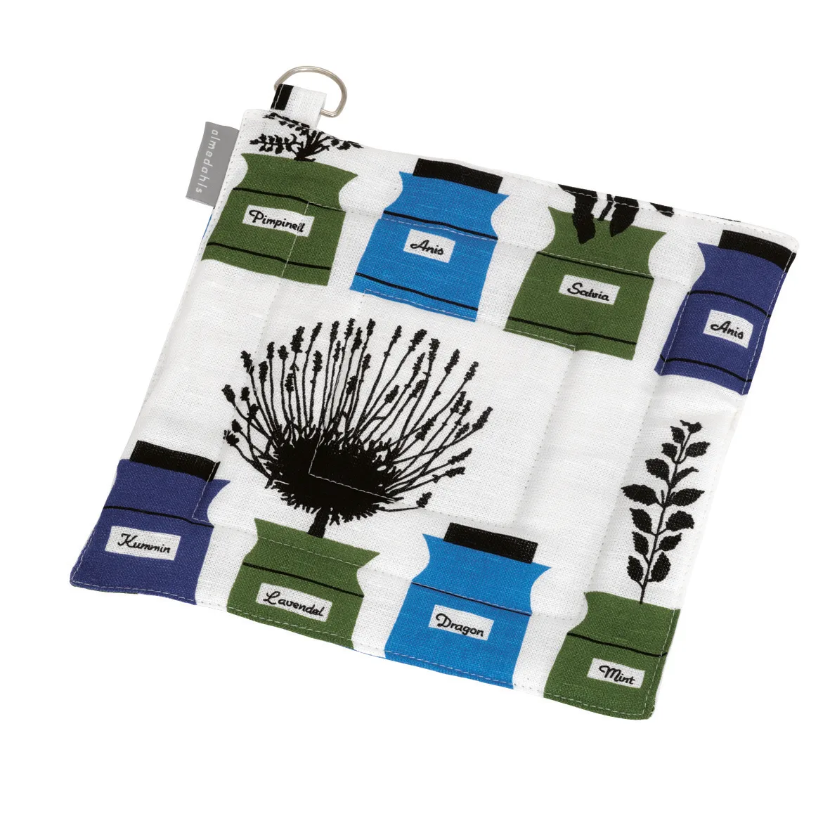 Persons kryddskap 냄비 받침, blue Almedahls | 알메달스