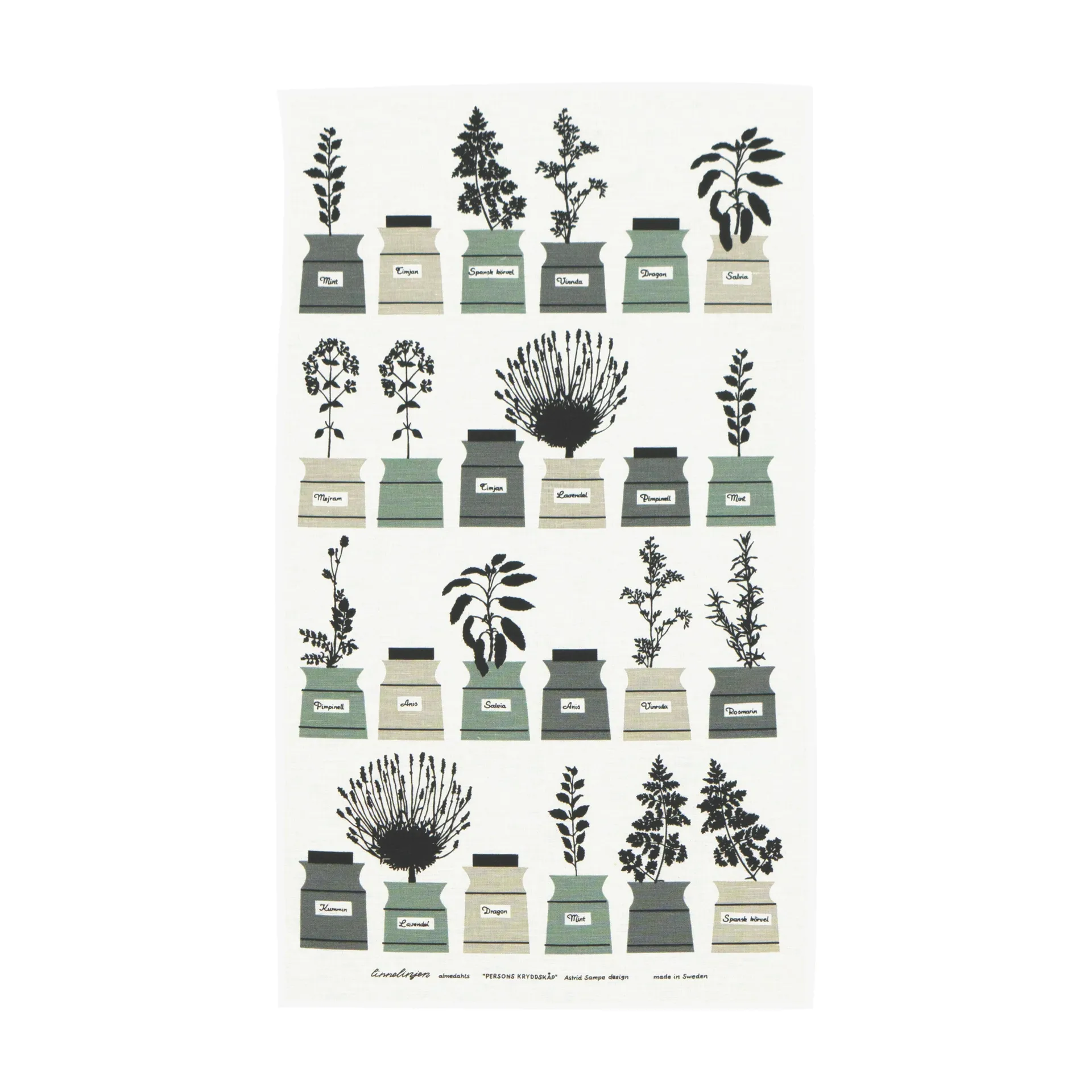 Perssons krydd캐비닛 주방타올, grey Almedahls | 알메달스