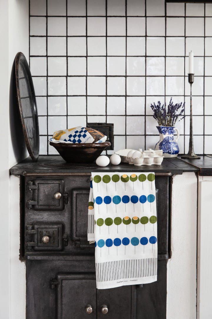 Pinnebär 키친 타월 47x70 cm, Blue-green Almedahls | 알메달스