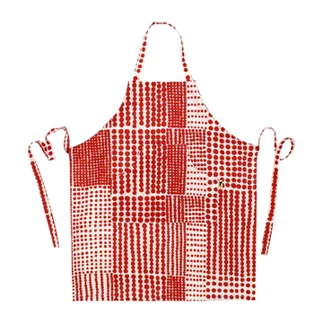 폴카도트 앞치마 - Red-white - Almedahls | 알메달스