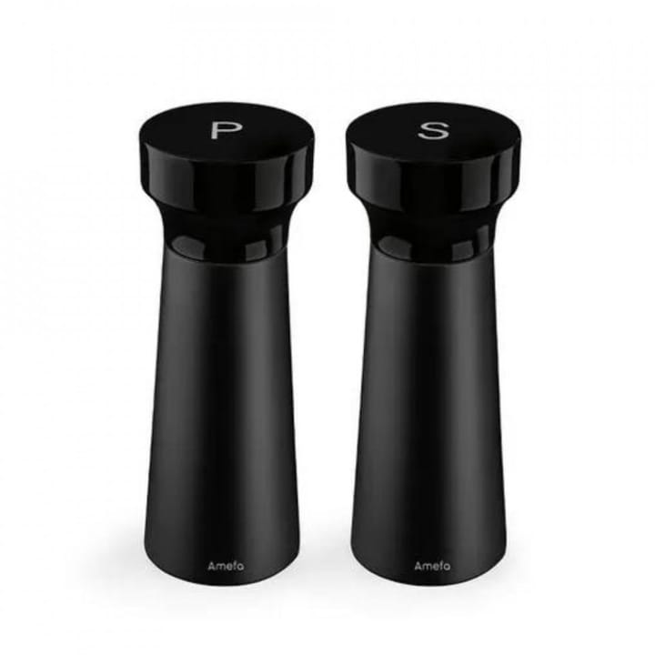 소금 & 후추 밀 15 cm 2개 세트, Black Amefa | 아메파