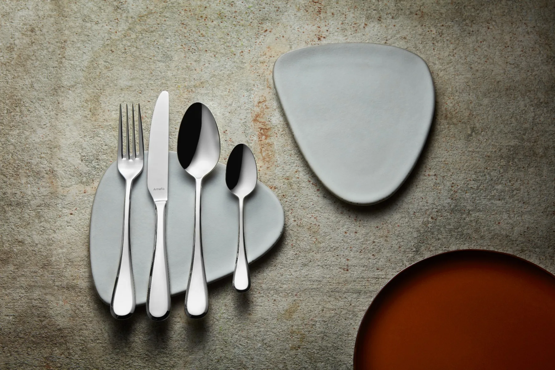 드리프트 커트러리 24개 세트, Stainless steel Amefa