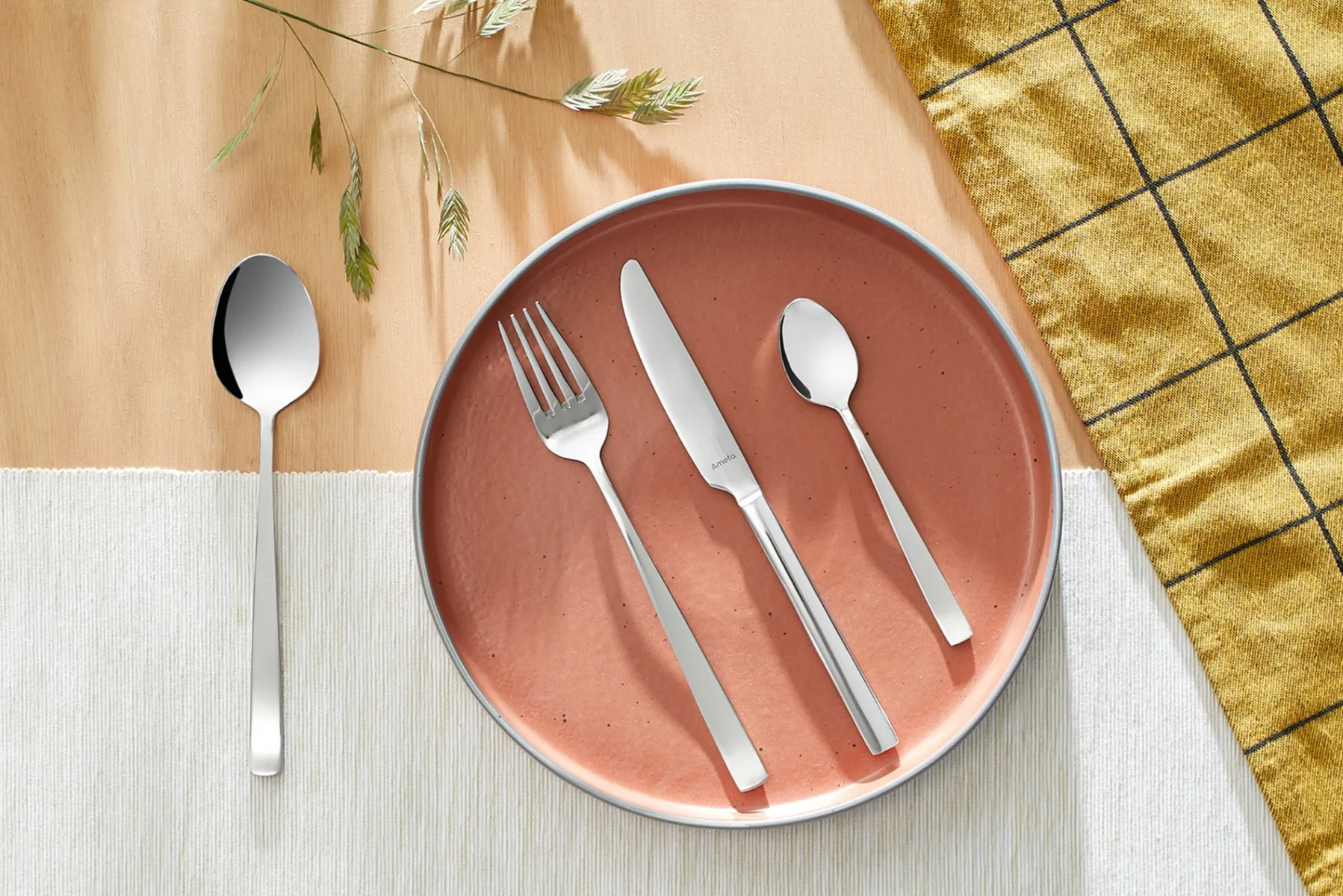 마틴 커트러리 24개 세트, Stainless steel Amefa