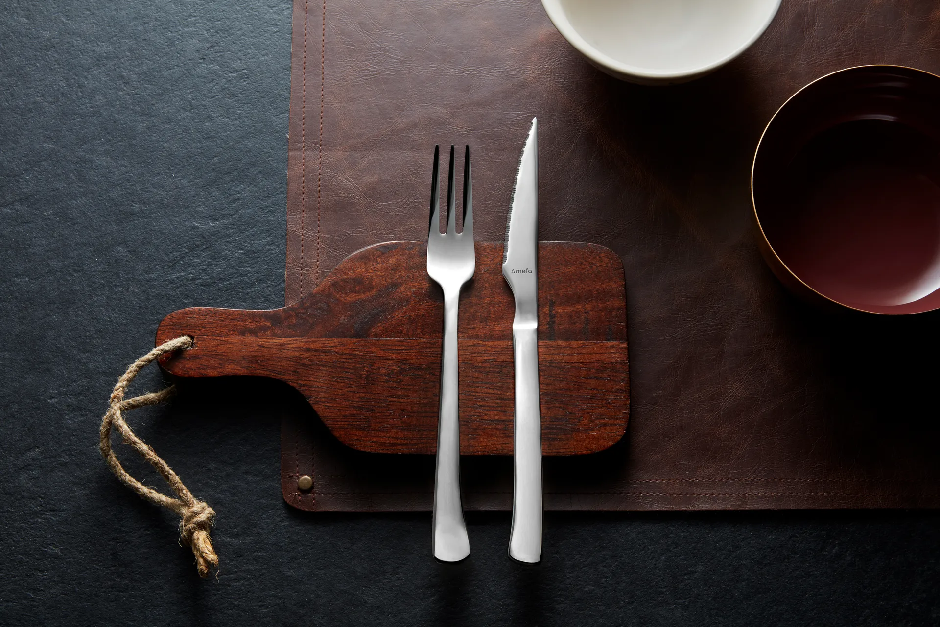 Chuletero 그릴 나이프 6개 세트, Stainless steel Amefa