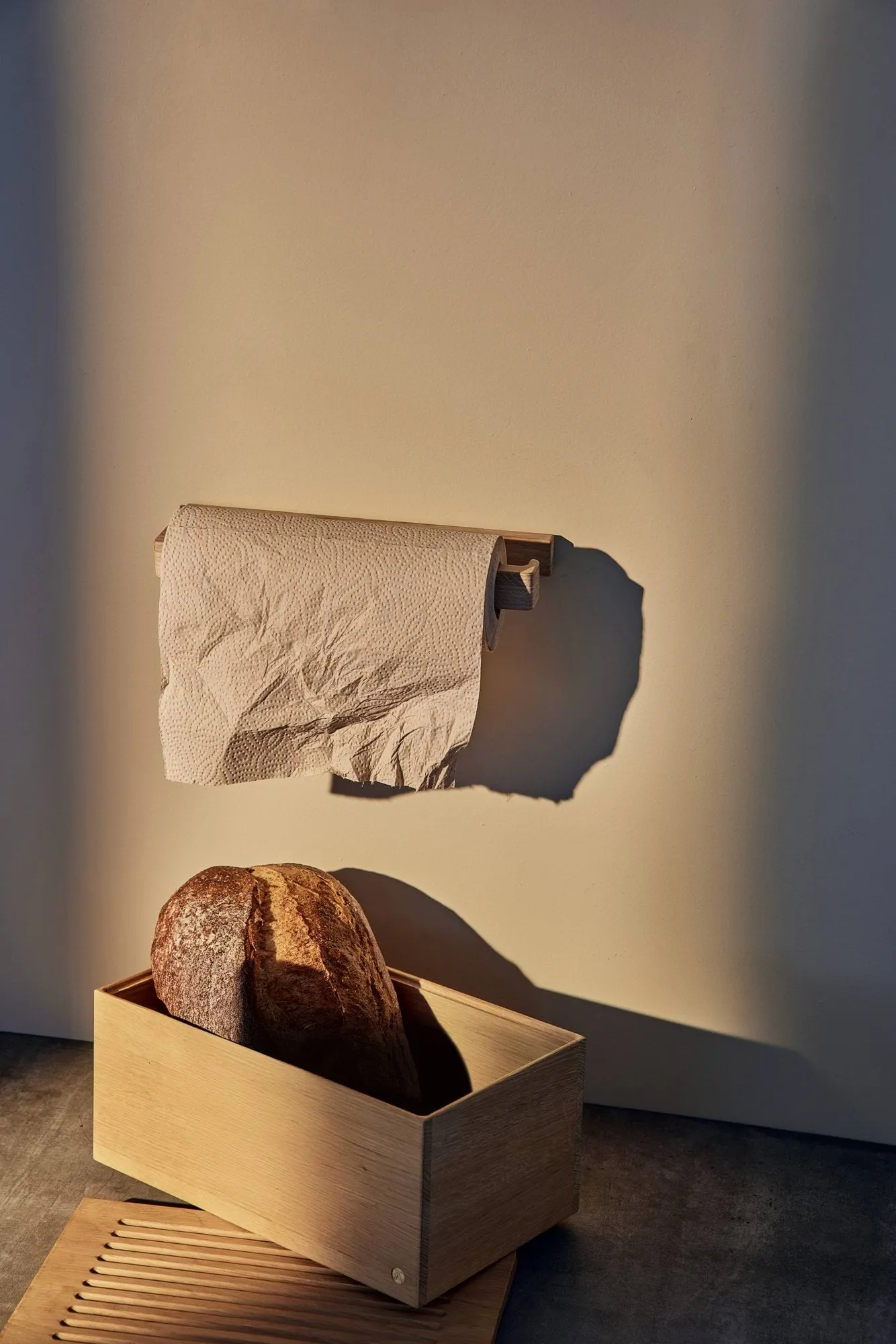 앤더슨 키친 롤 홀더 2, Oak Andersen Furniture