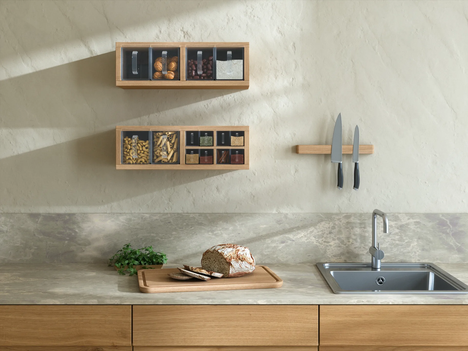 앤더슨 마그네틱 스트립 32 cm, Oak Andersen Furniture