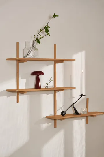 A-라이트 벽 선반 스페셜 에디션 - Brown beige 90x21x35 cm - Andersen Furniture