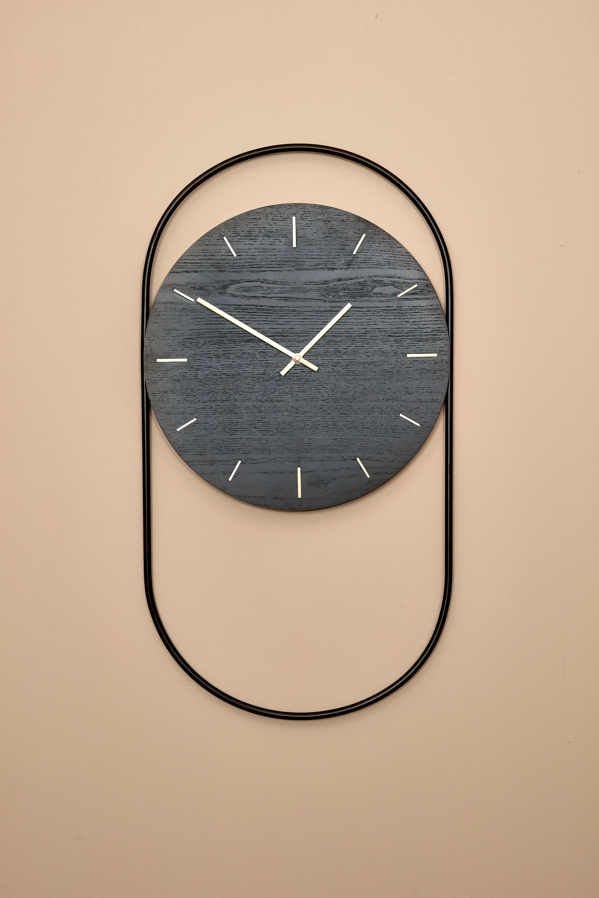 A-wall 벽 시계 41x76 cm, Black-brass Andersen Furniture