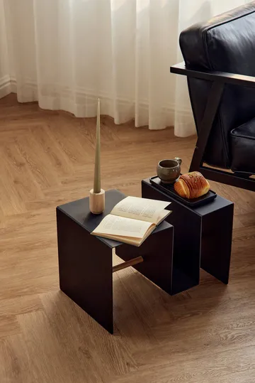 엣지 사이드 테이블 - Black (black) - Andersen Furniture