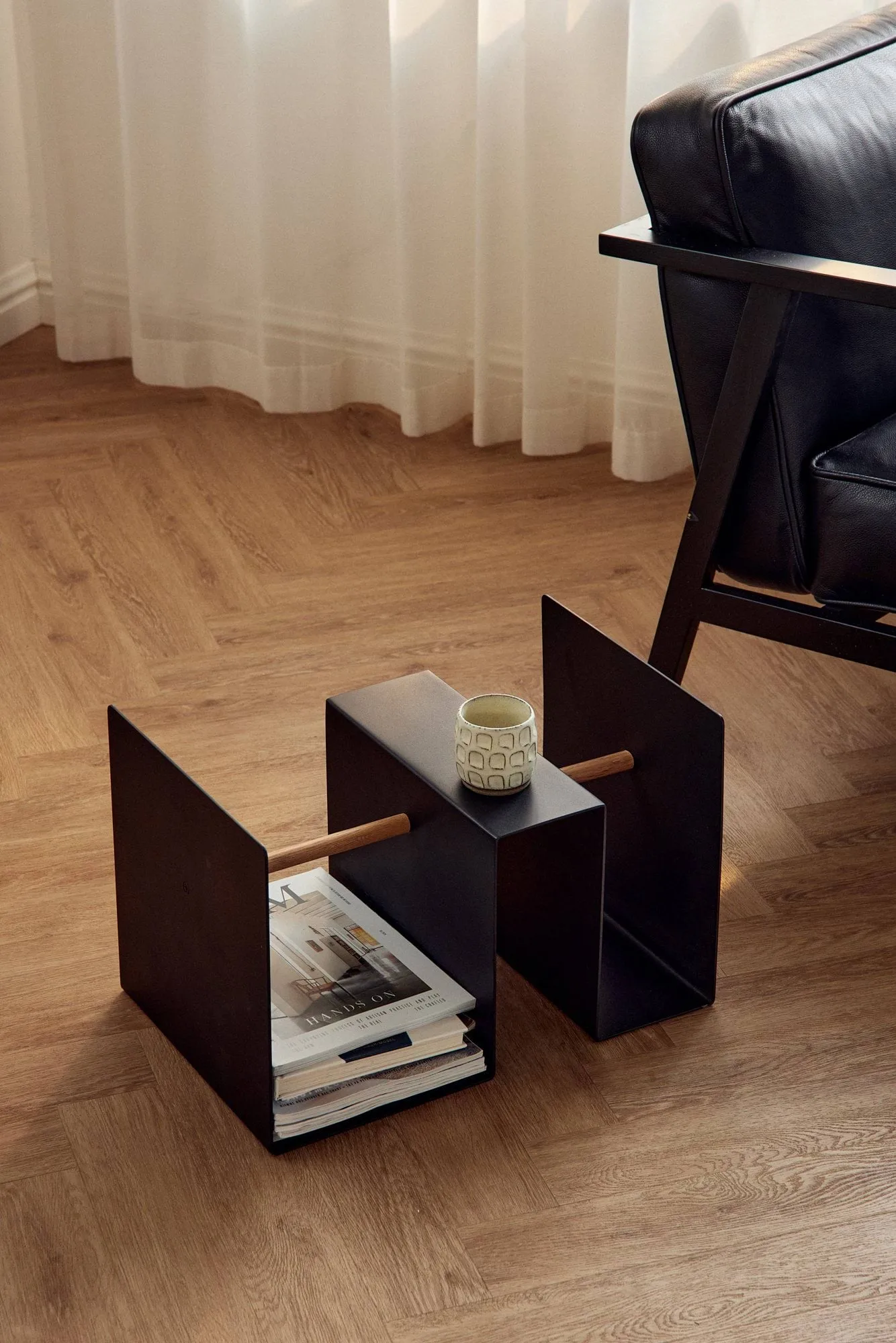 엣지 사이드 테이블, Black (black) Andersen Furniture