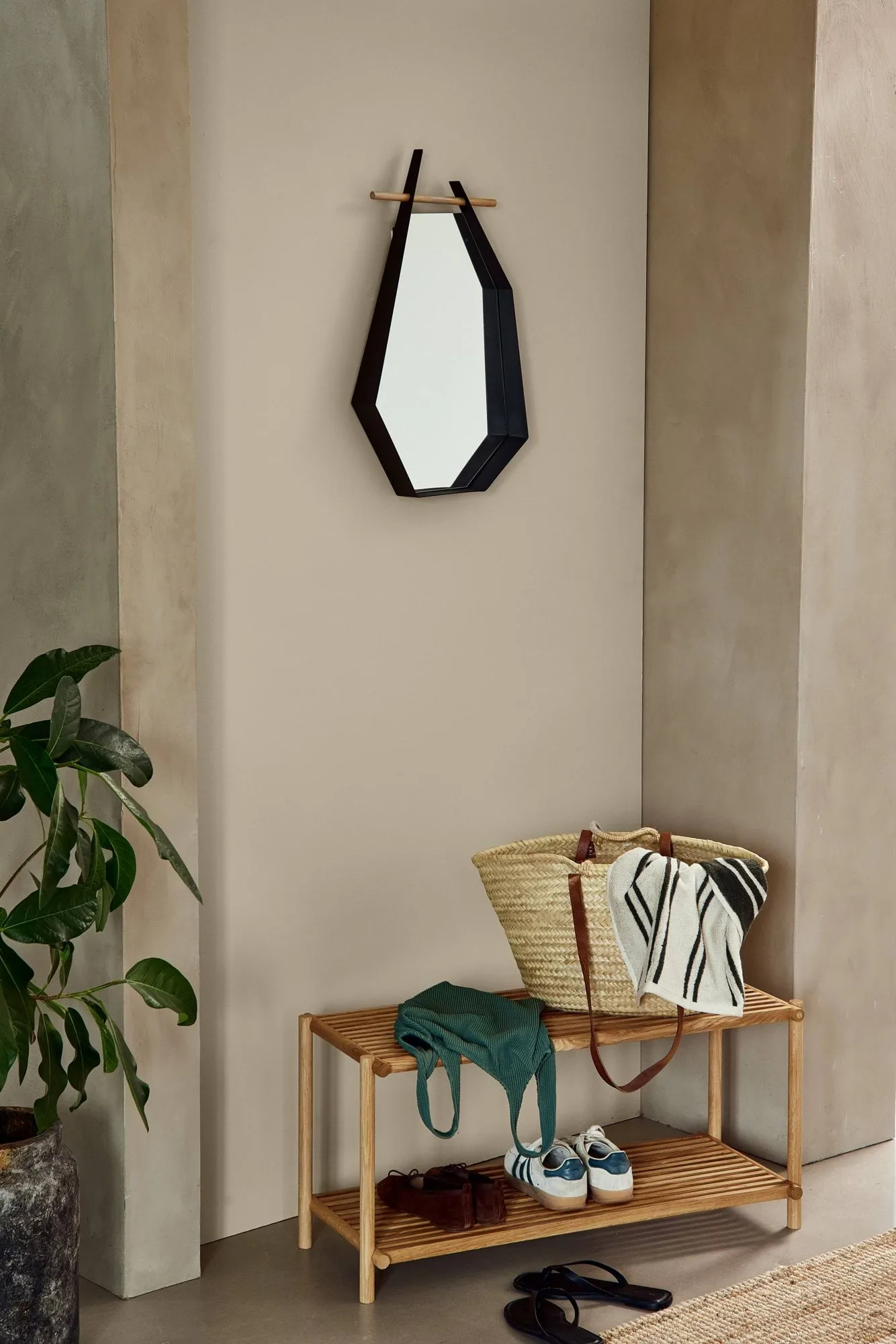 엣지 거울, Black (black) Andersen Furniture