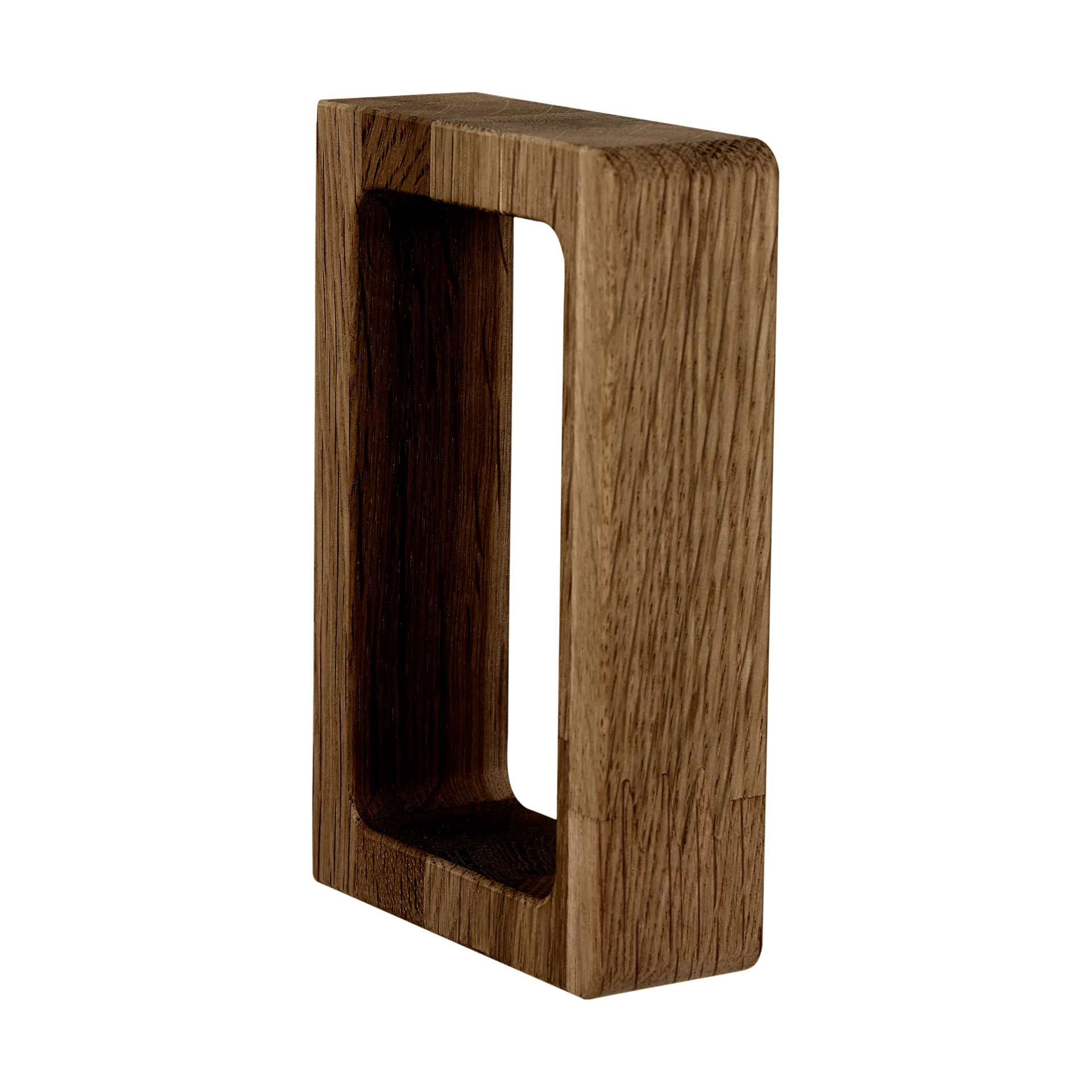 안데르센 타월 홀더, Dark Stain Matt Lacquer Ash Andersen Furniture