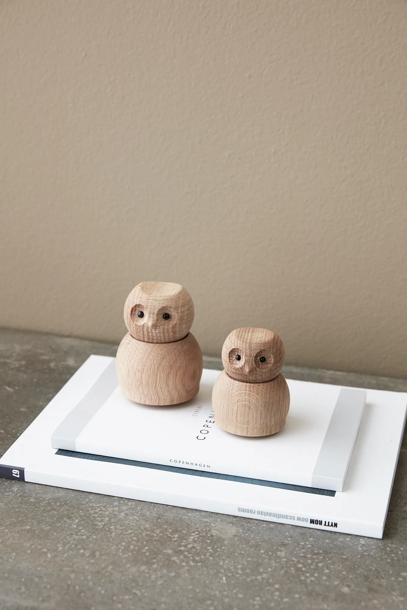 앤더슨 오울 우든 피규어 스몰, Oak Andersen Furniture
