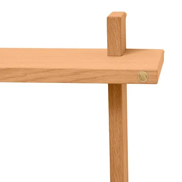 트리트 더블 벽 선반 - Oiled Natural Oak, 50x12x50 cm - Andersen Furniture