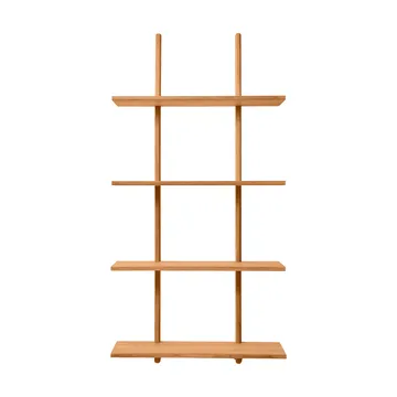 에센스 벽 선반 - Oiled Natural Oak, 70x25x140 cm - Andersen Furniture