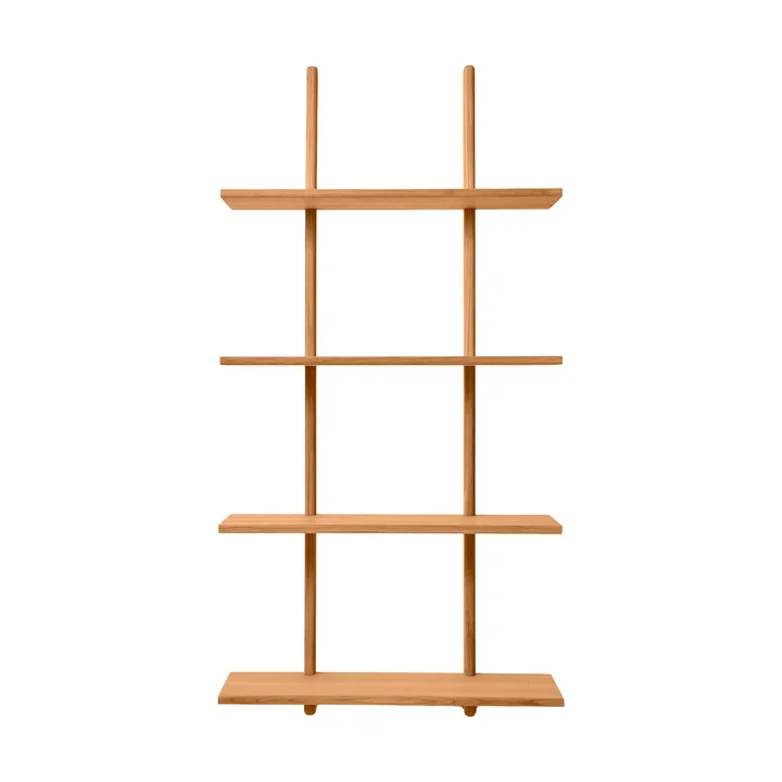 에센스 벽 선반 - Oiled Natural Oak, 70x25x140 cm - Andersen Furniture