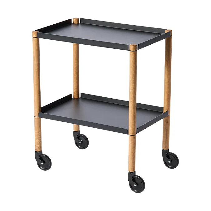 커넥트 테이블, Oiled oak, black metal Andersen Furniture