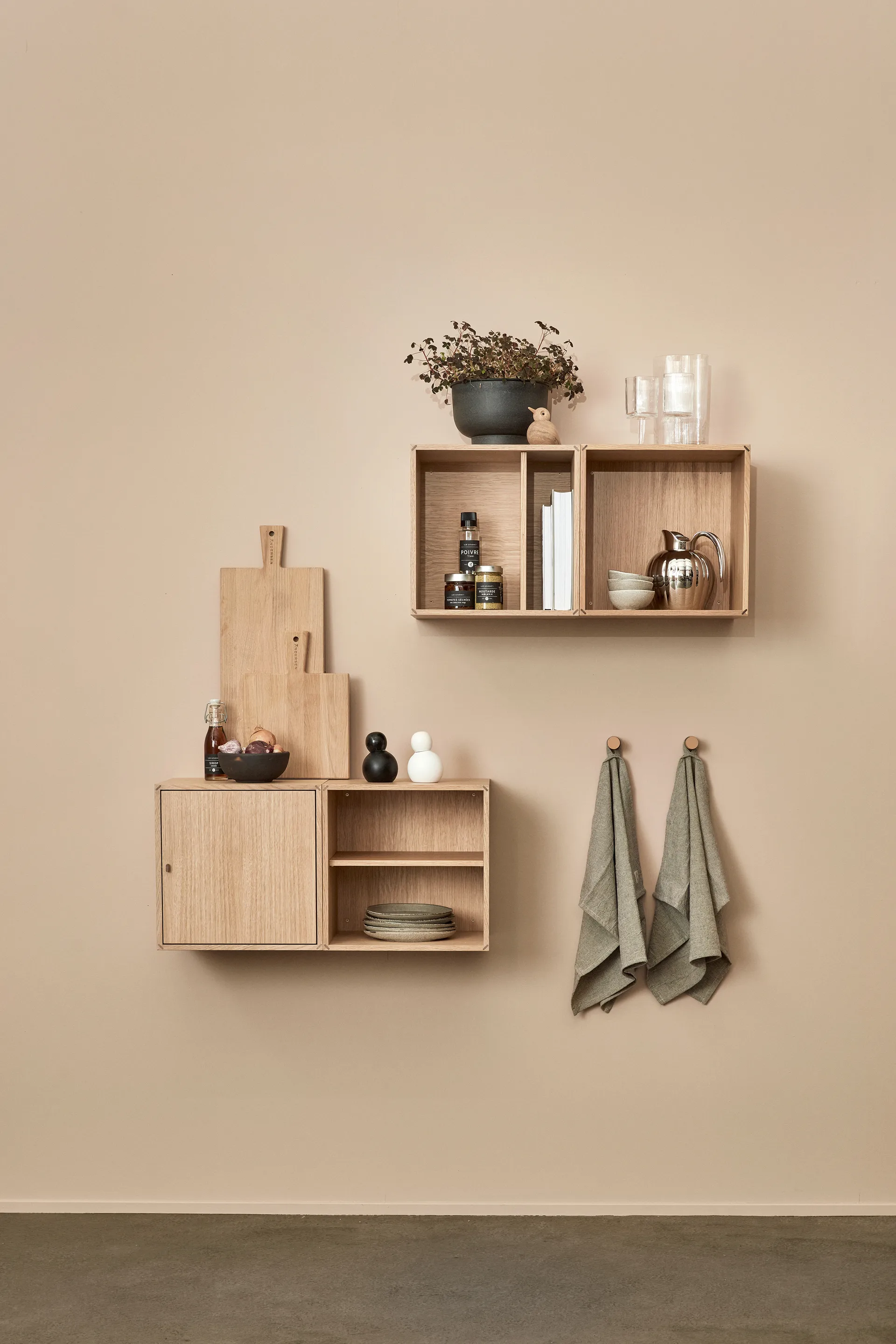 S10 시그니처 모듈 캐비넷 38x30x38 cm, Oak Andersen Furniture