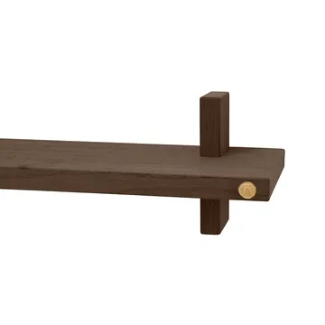 트리트 싱글 벽 선반 - Smoked Oiled Oak, 50x12x11.2 cm - Andersen Furniture