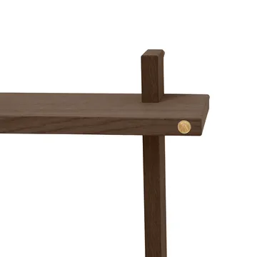 트리트 더블 벽 선반 - Smoked Oiled Oak, 50x12x50 cm - Andersen Furniture