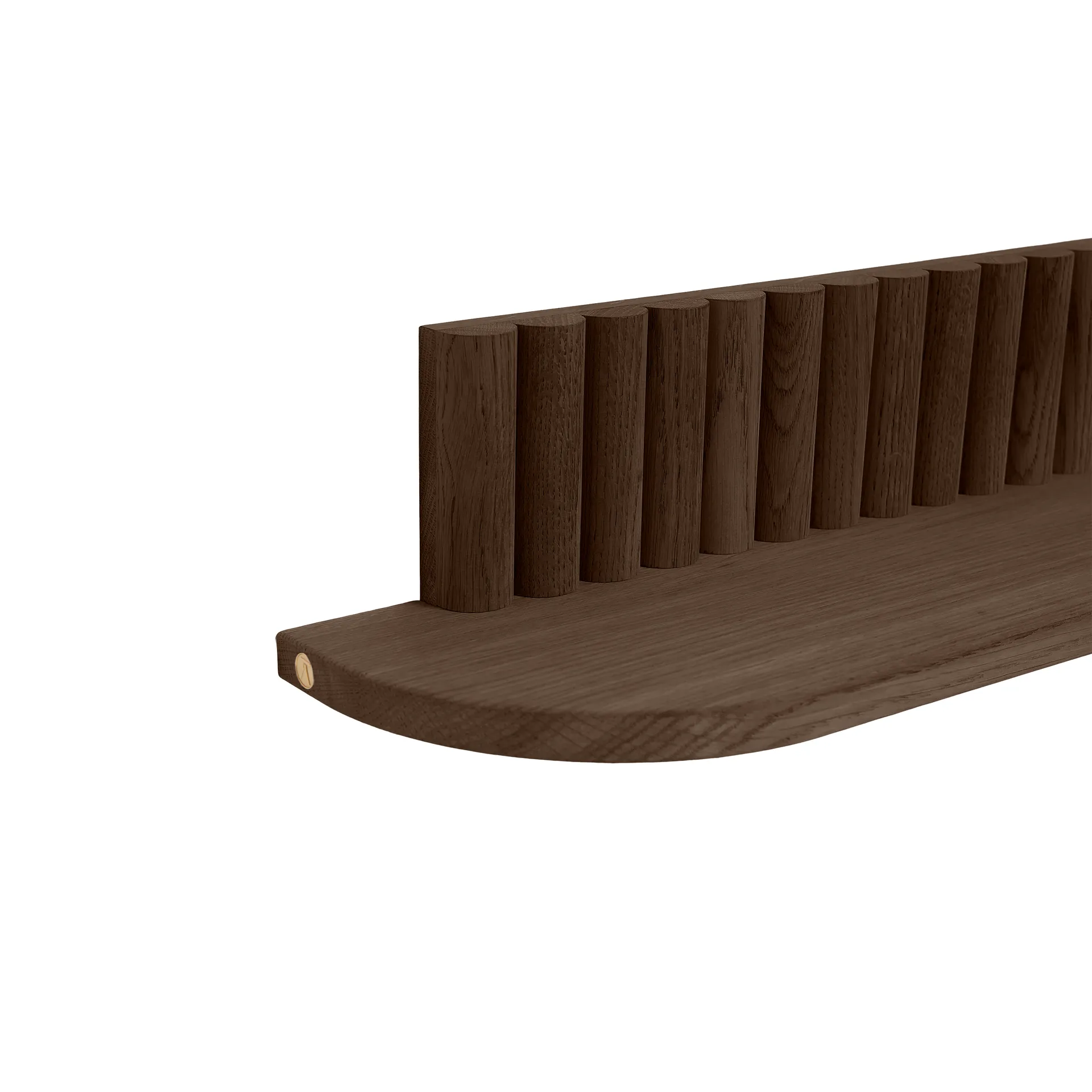 필라 벽 선반, Smoked Oiled Oak, 78x15x12 cm Andersen Furniture