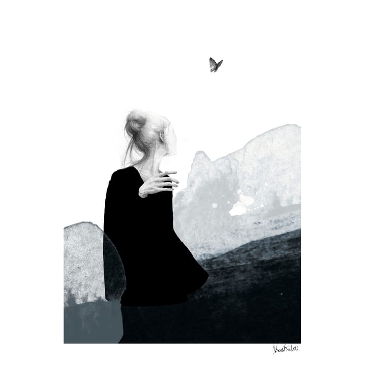 스테이 세이프 포스터 - 50x70 cm - Anna Bülow | 안나 뷸로우