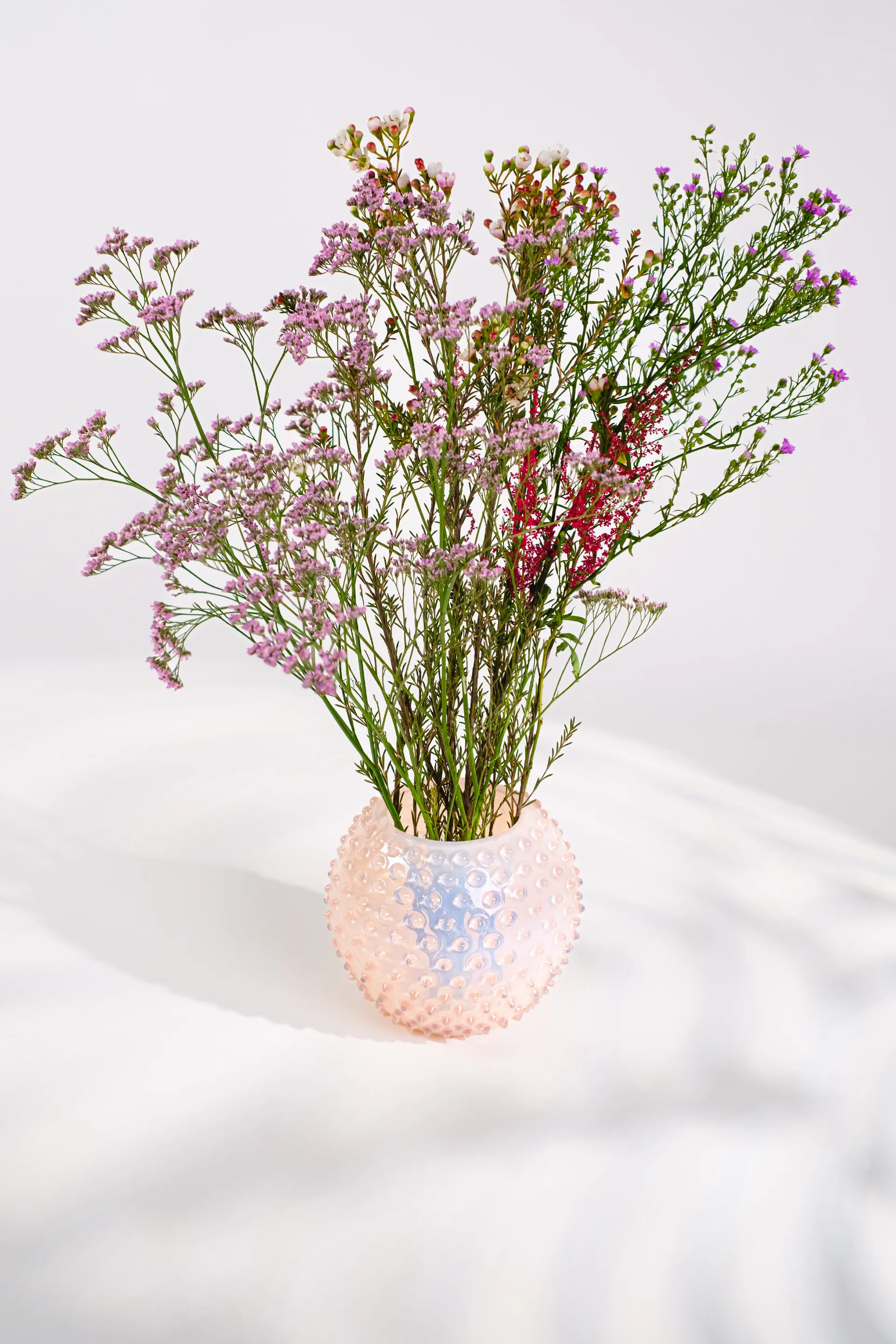 홉네일 글로브 화병 18 cm, Soft Pink Anna Von Lipa