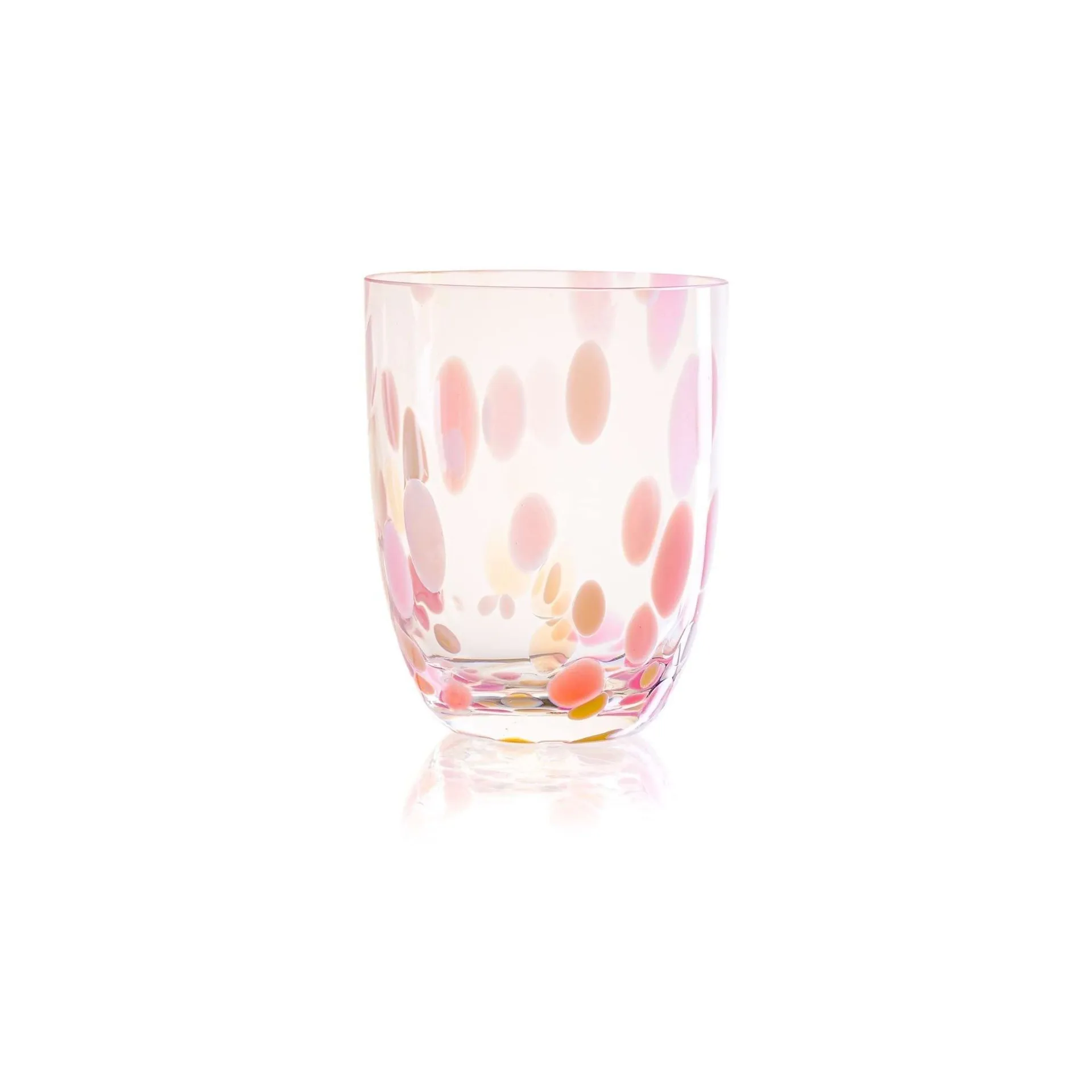 빅 콘페티 드링킹 글래스 25 cl, Pink-vanilla Anna Von Lipa