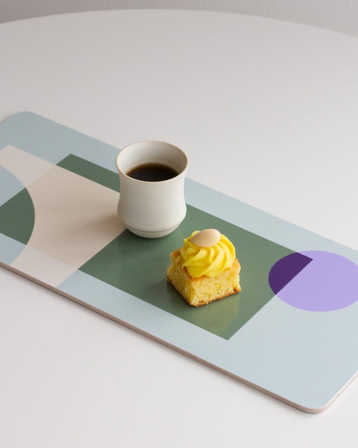 A tribute to colour 도마, Bio - 40x17 cm Applicata | 어플리카타