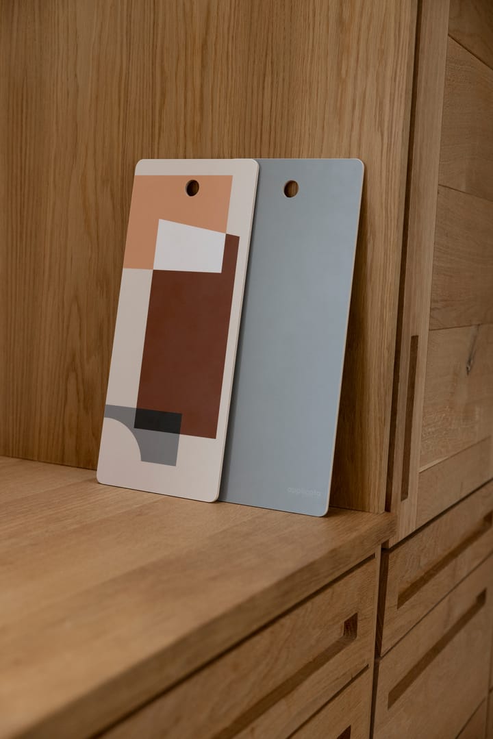 A tribute to colour 도마, Clay - 40x17 cm Applicata | 어플리카타
