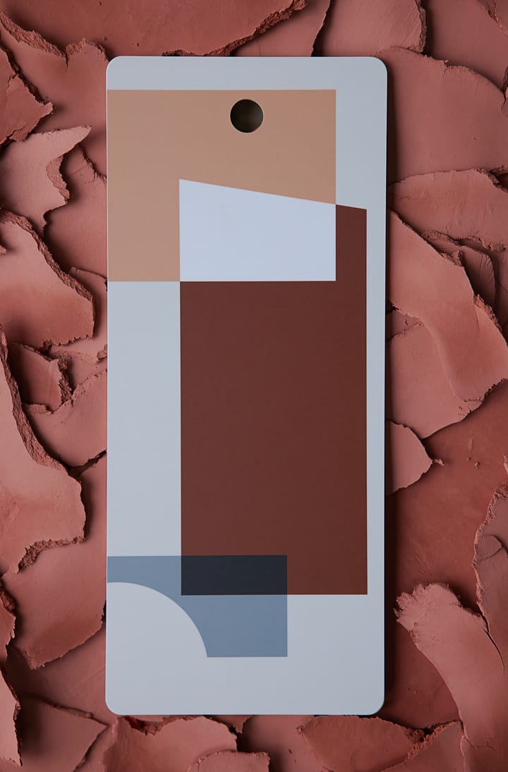 A tribute to colour 도마, Clay - 40x17 cm Applicata | 어플리카타