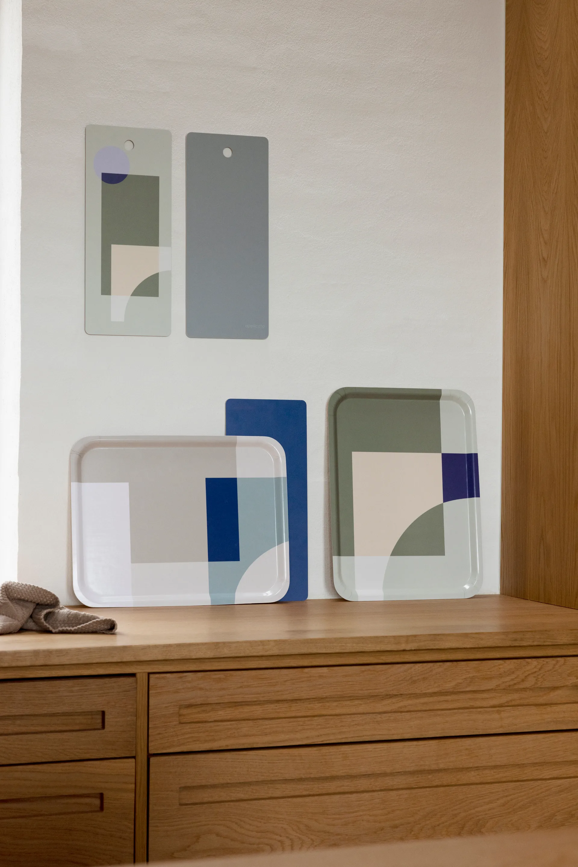 A tribute to colour 트레이, Minerals - 34x24 cm Applicata | 어플리카타