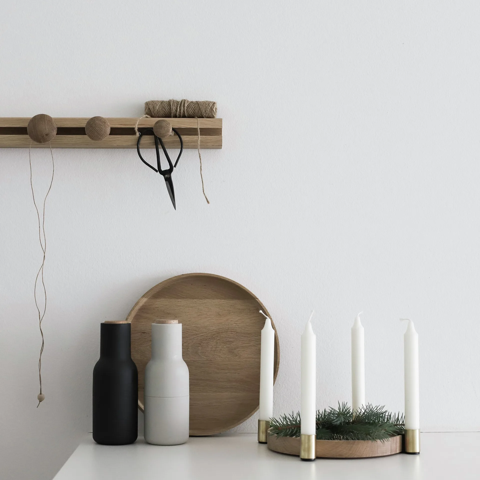 루나 맥시 캔들스틱, oak-brass Applicata | 어플리카타