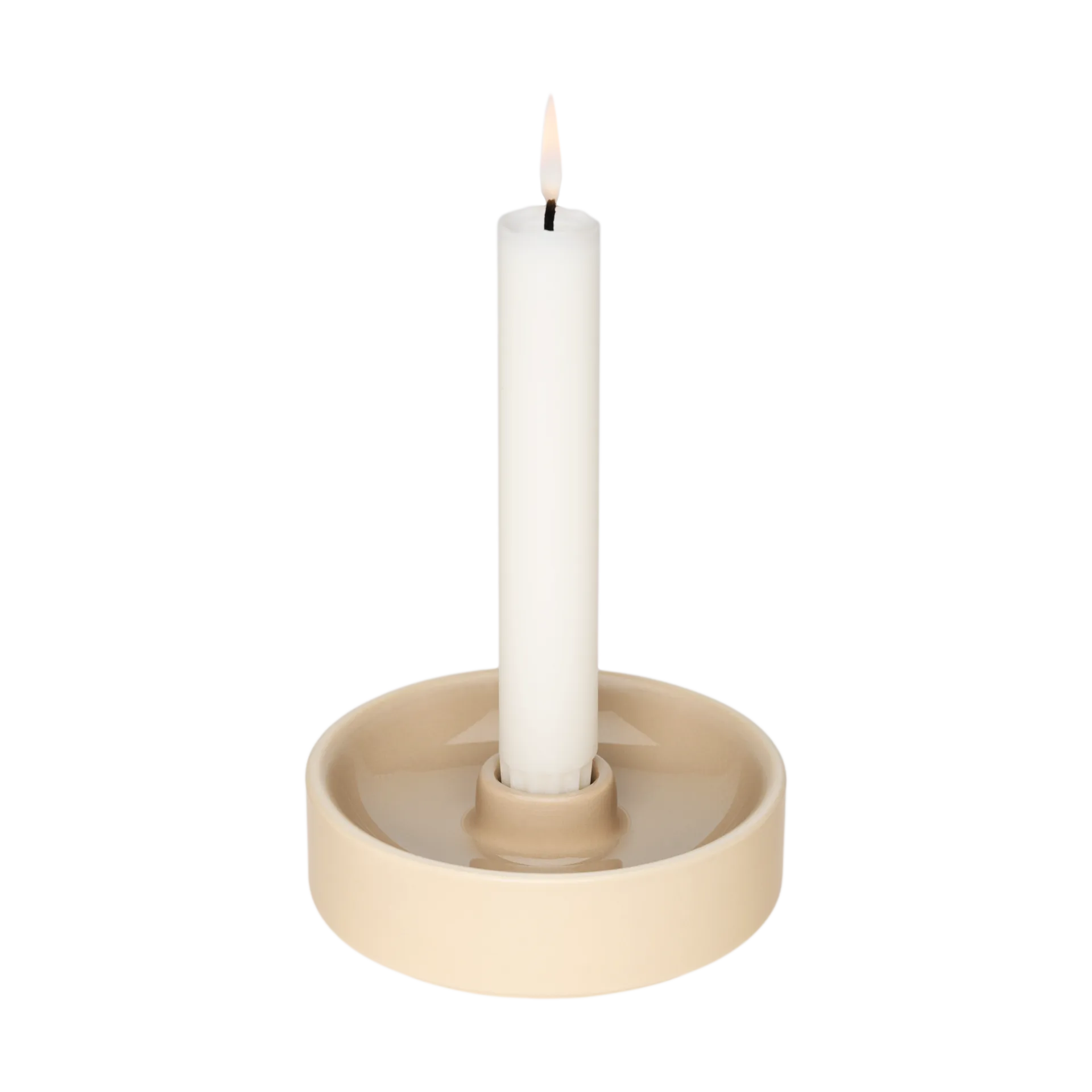 키르누 캔들스틱 Ø11x3.5 cm, Beige Arabia | 아라비아핀란드