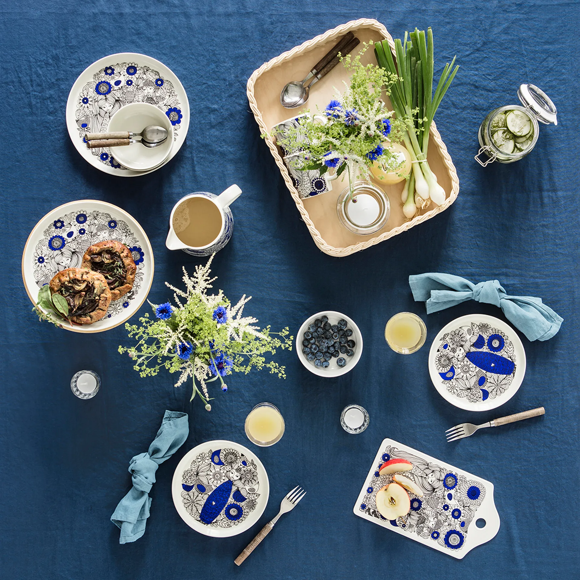 파스토랄리 보울 Ø13 cm, Blue Arabia | 아라비아핀란드